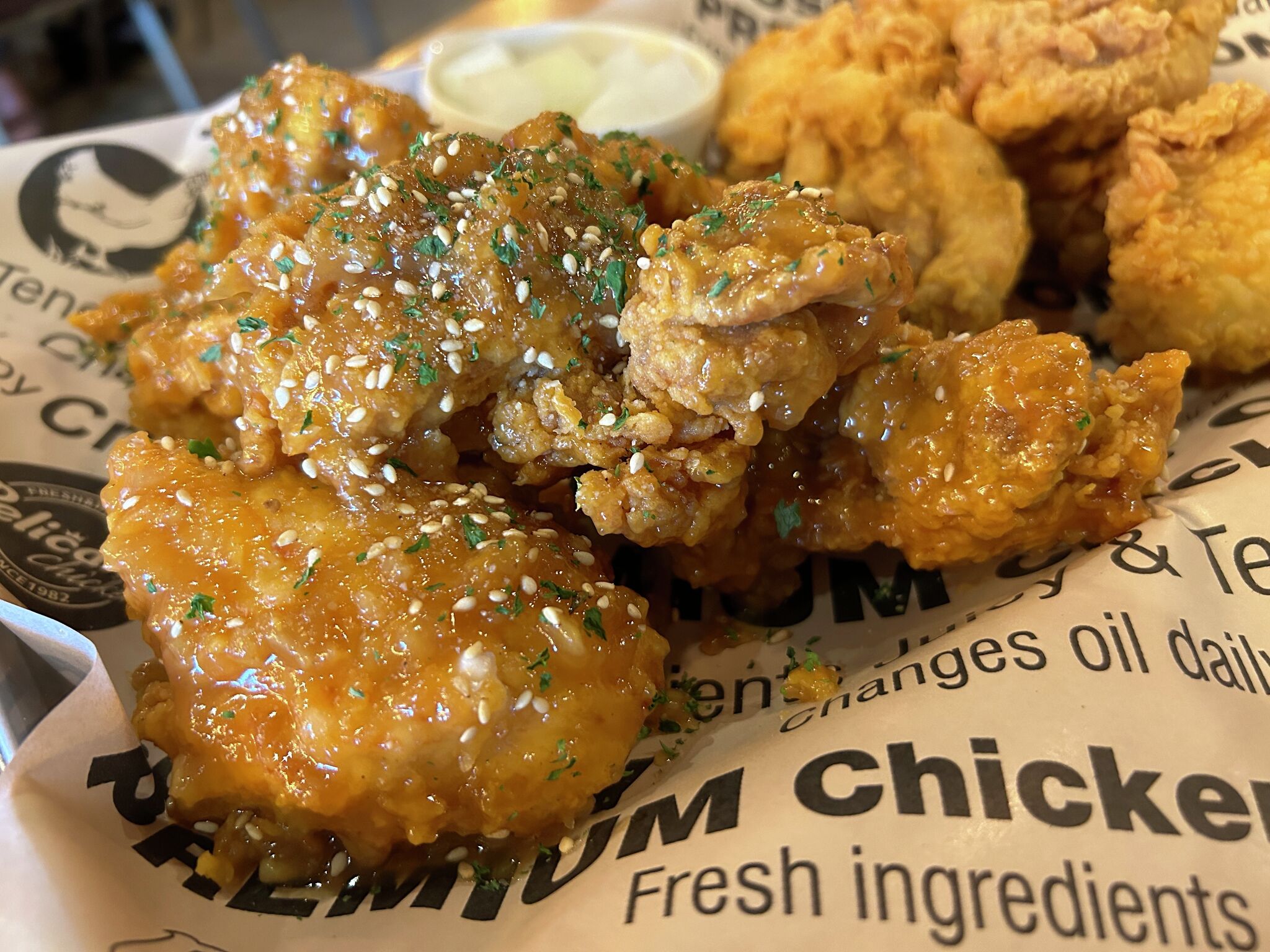 🔥 NEW! 🌟 Get spicy Korean fried chicken, matcha ice cream