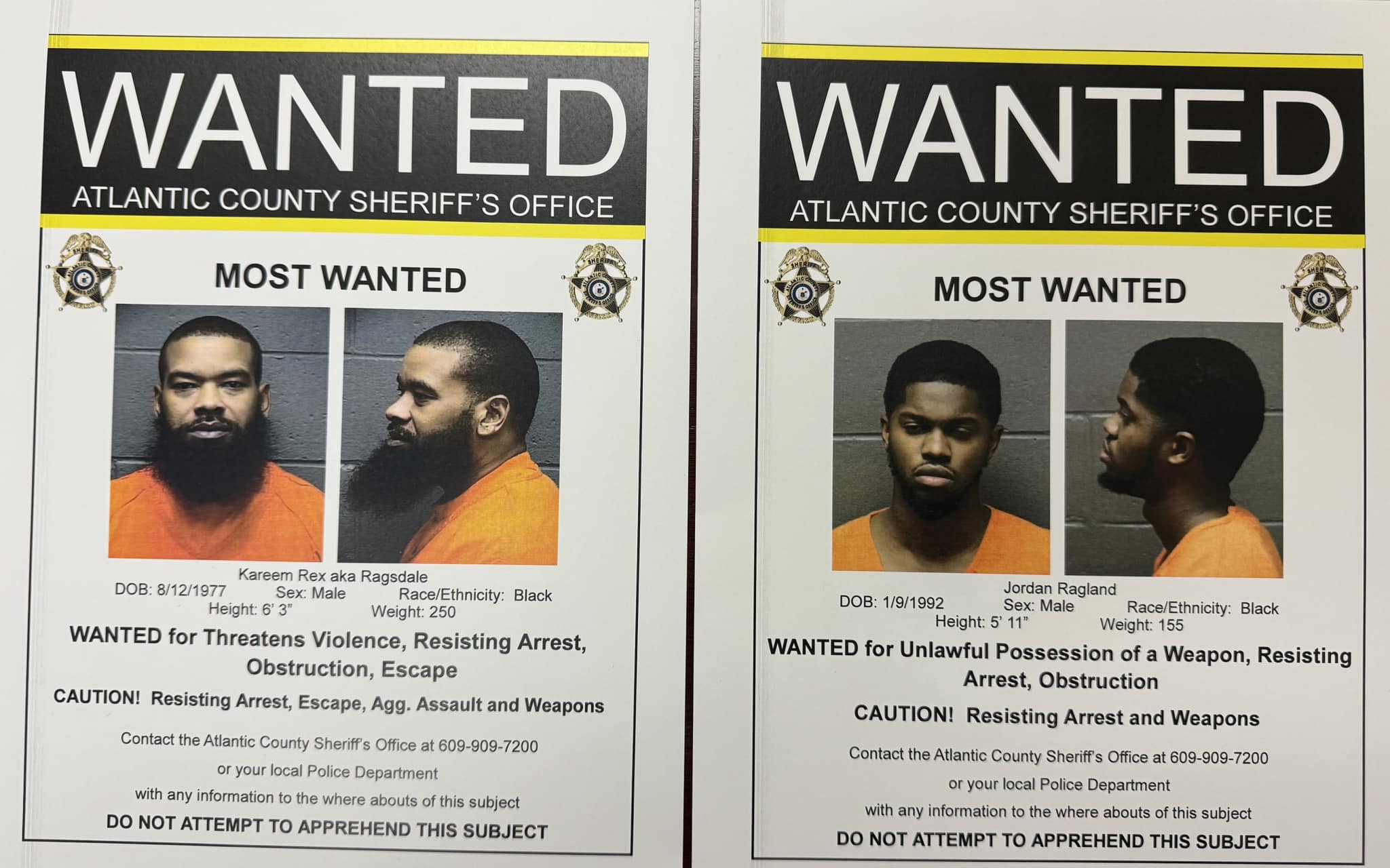 Atlantic - Atlantic County’s MOST WANTED: Do you know where Kareem Rex ...
