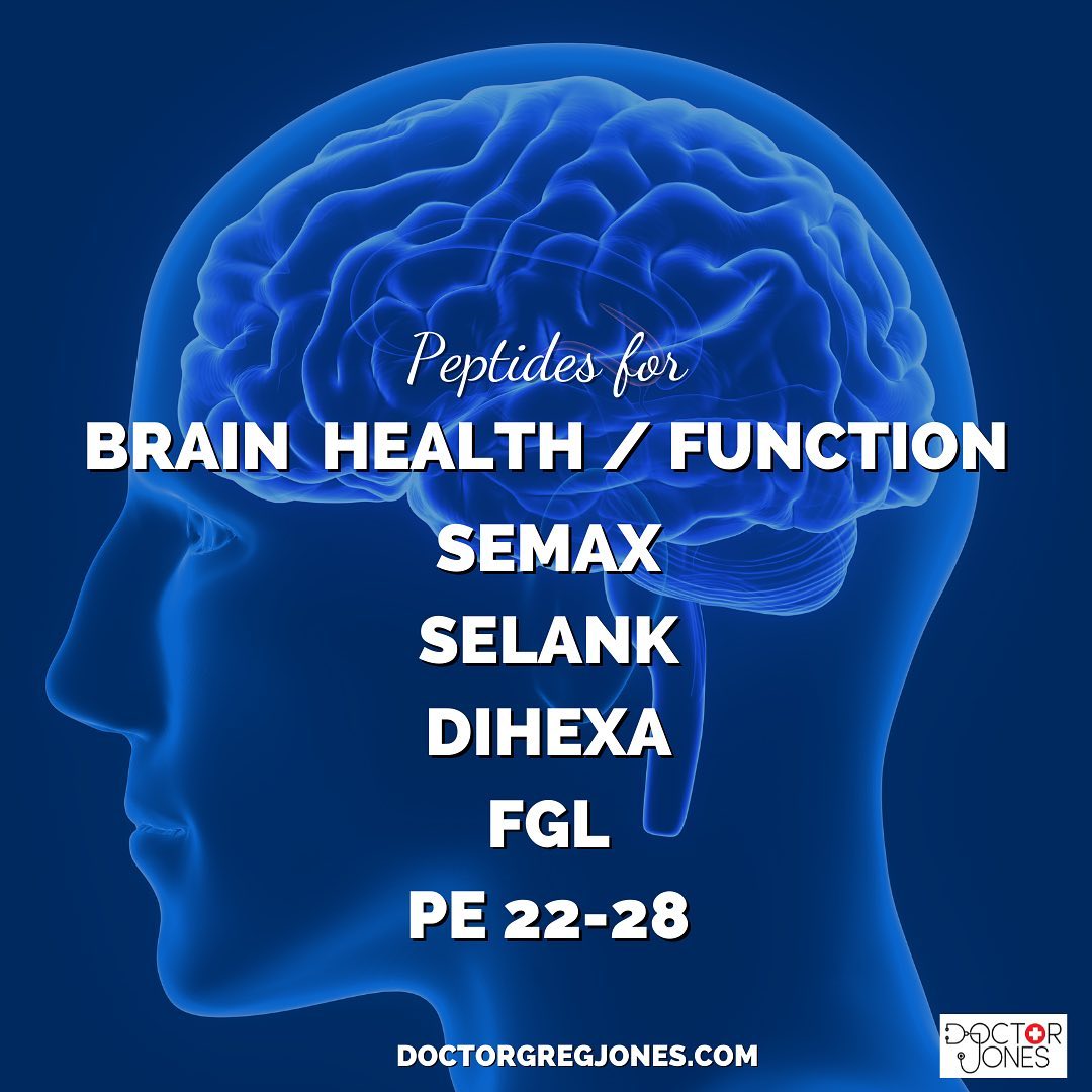 Has anyone used peptides for cognitive function and mood stabilization?