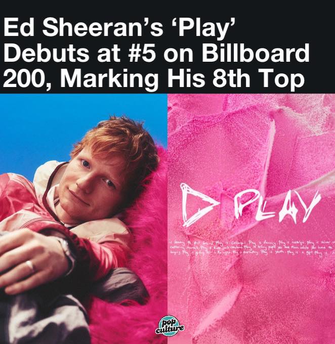 Ed Sheeran's Play Zoetrope album on Blood Records