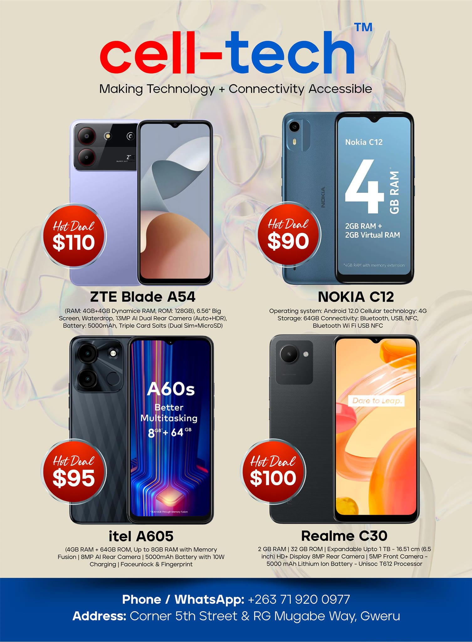 Celltech | Gweru