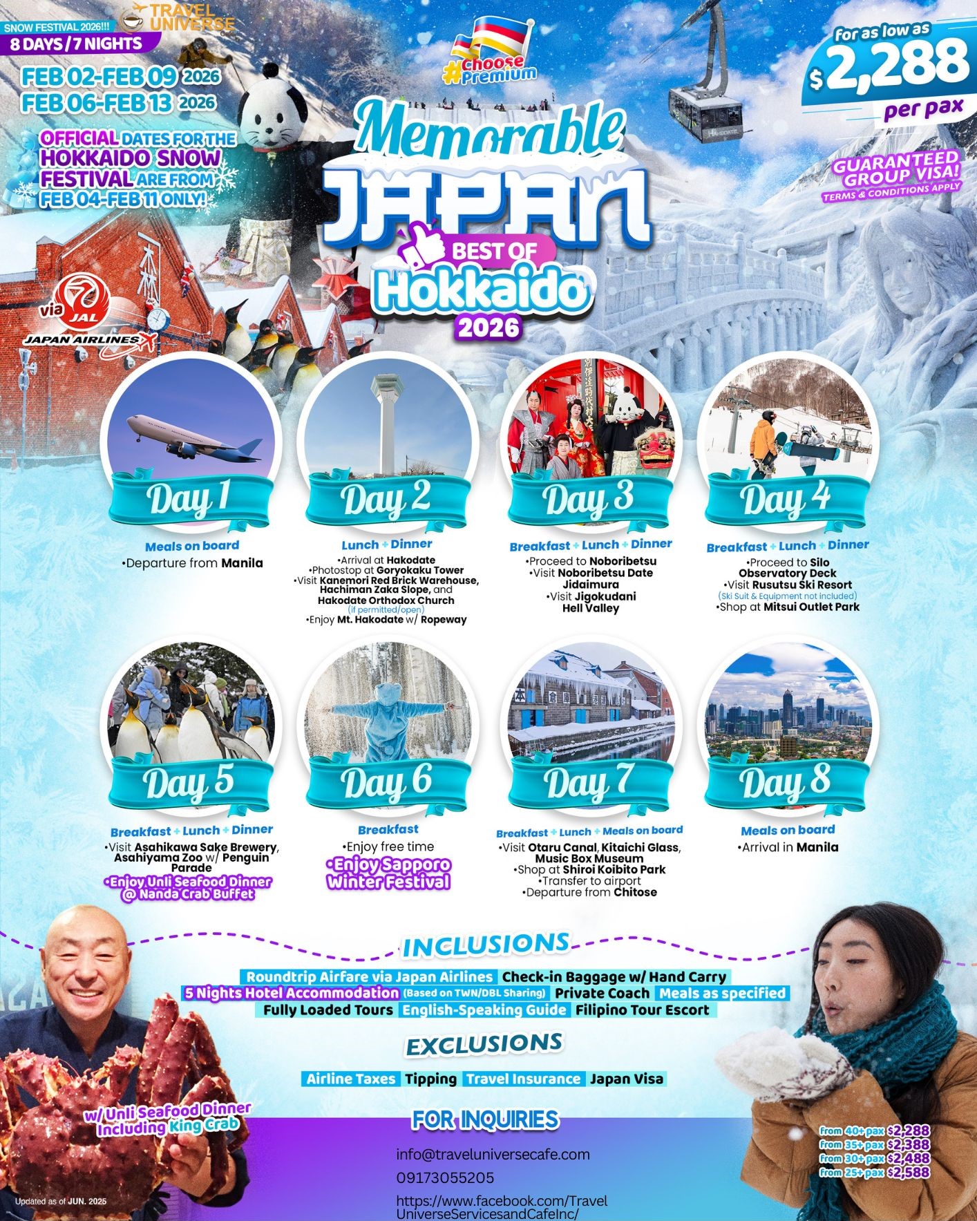 Travel - Discover the charm of winter in Hokkaido, Japan. Join our 8D ...