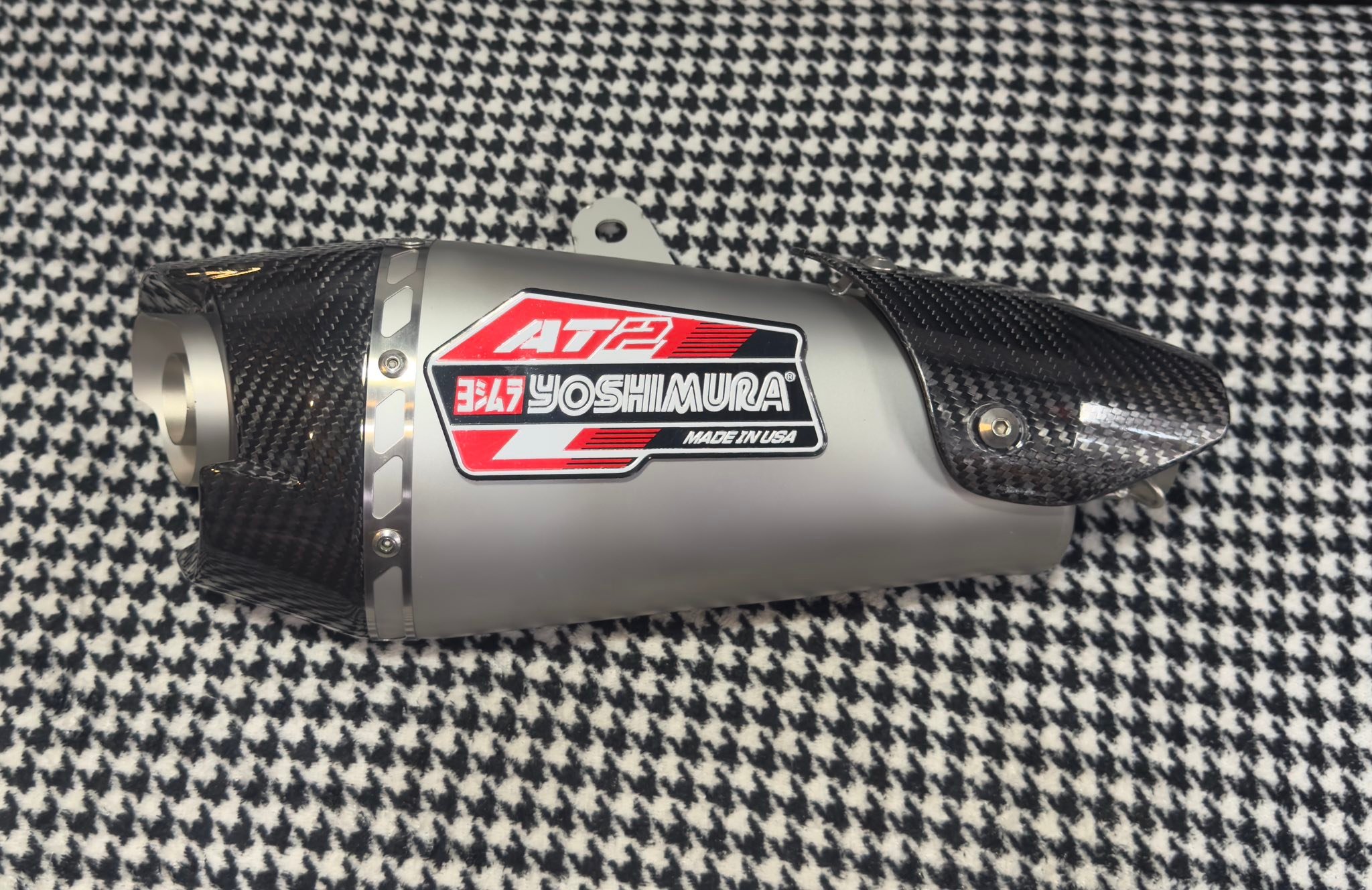 Yoshimura AT2 now available Carbon fiber tip and shield 7600 only