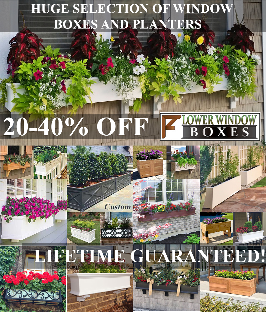 Flower Window Boxes | Ball Ground GA