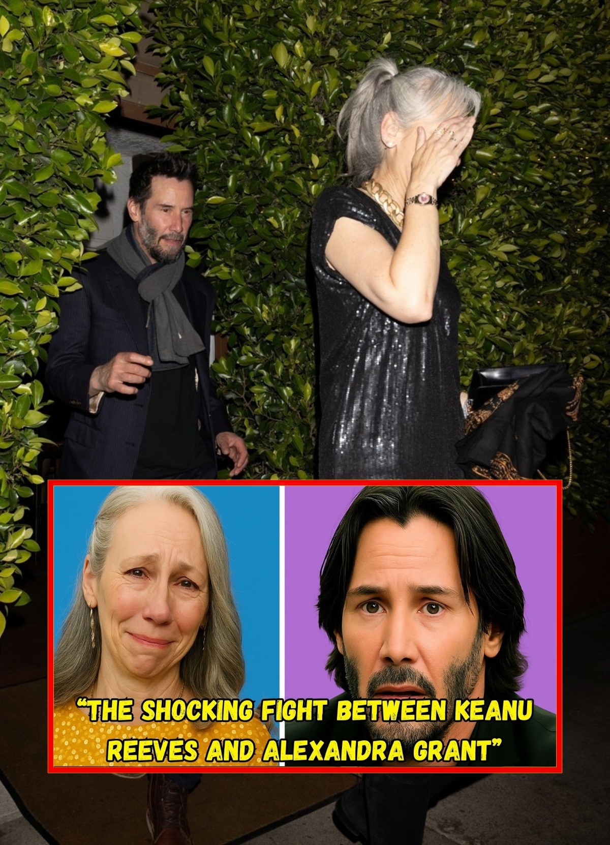 Valentina - The Shocking Fight Between Keanu Reeves and Alexandra Grant ...