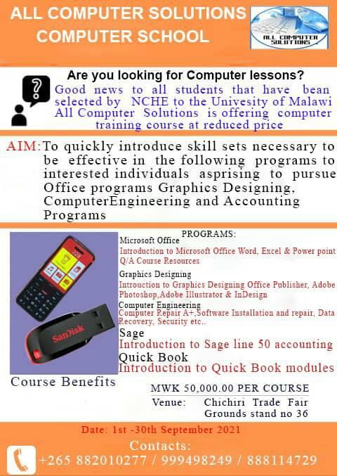 All computer solutions | Blantyre