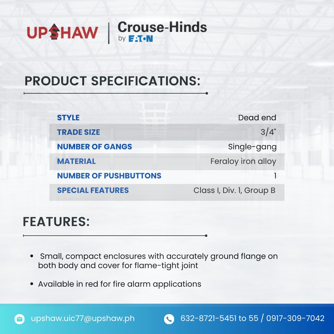 Upshaw Industrial Corporation | Manila