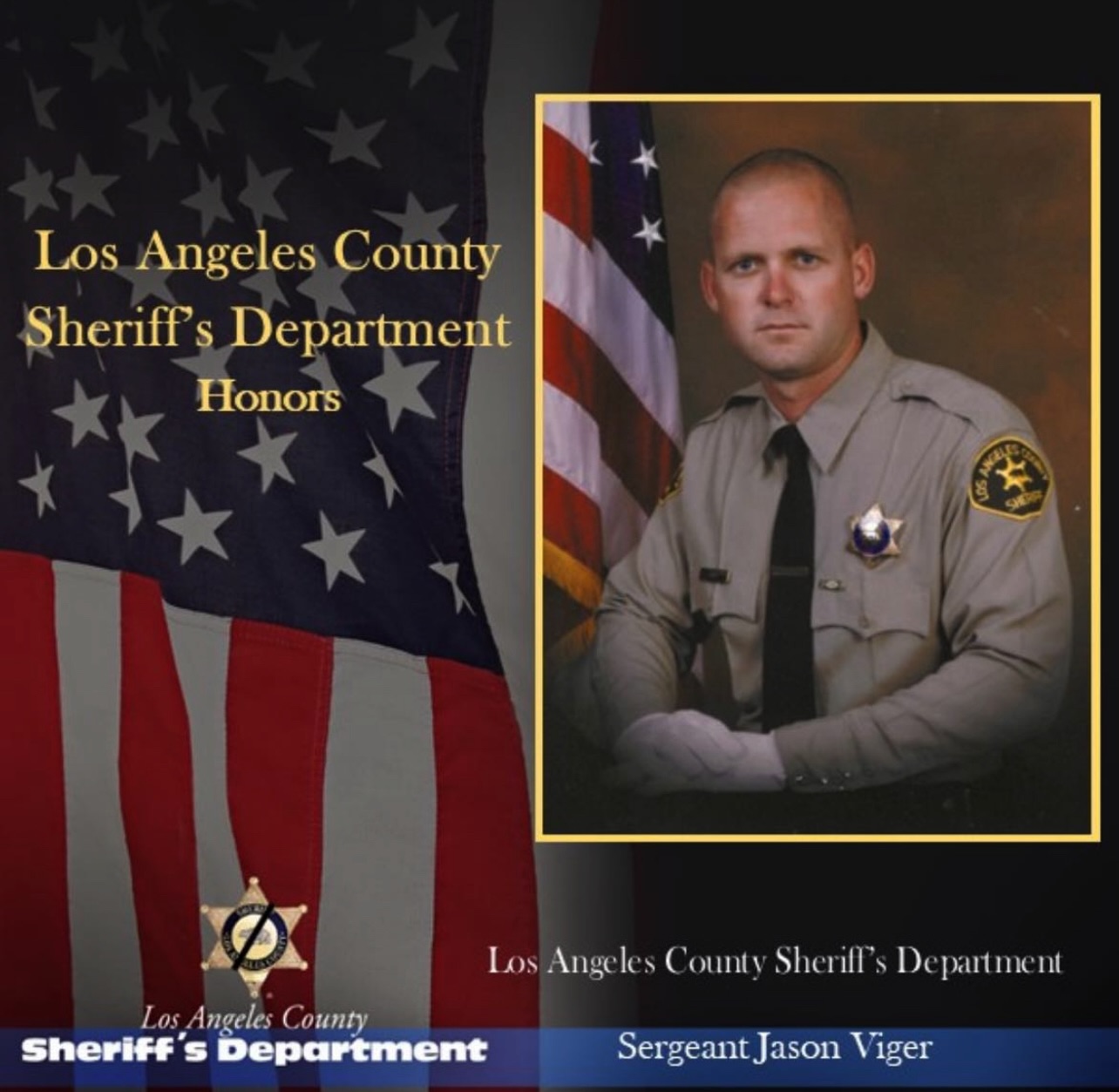 Los Angeles County Sheriff's Department 🙏🏽 On behalf of @lashq