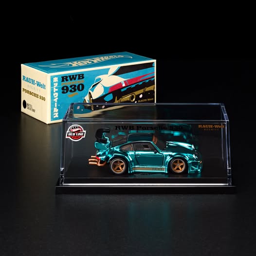 Hot Wheels RWB930 限定オレンジ1/64 🔥🏁 Collectors.Feast your eyes