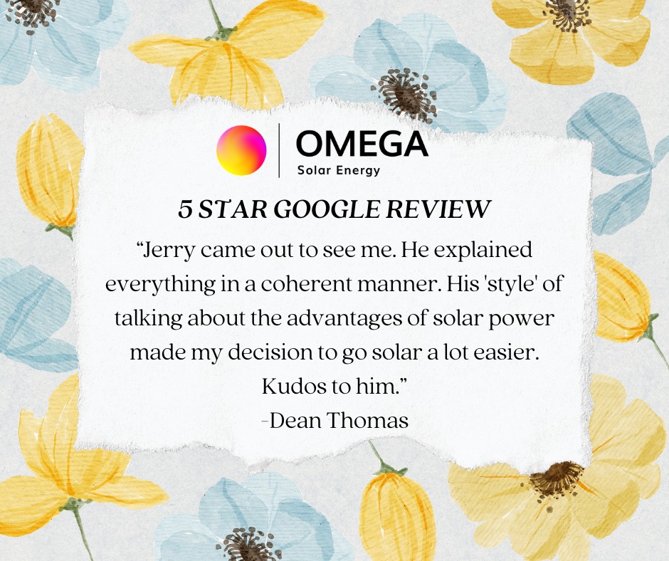 🌞 Another happy homeowner making the... - Omega Solar Energy | Facebook
