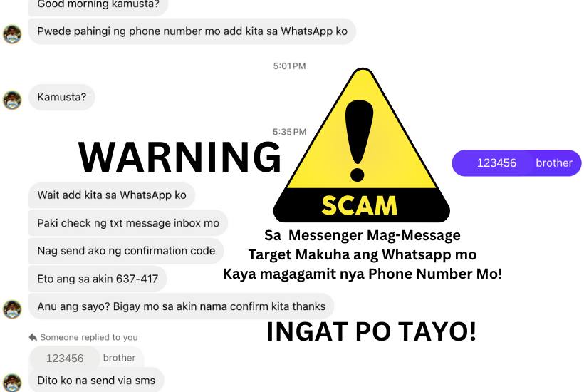 Giveaways - ⚠️ Ingat sa ganitong SCAM! Mukha lang inosente, pero galing ...