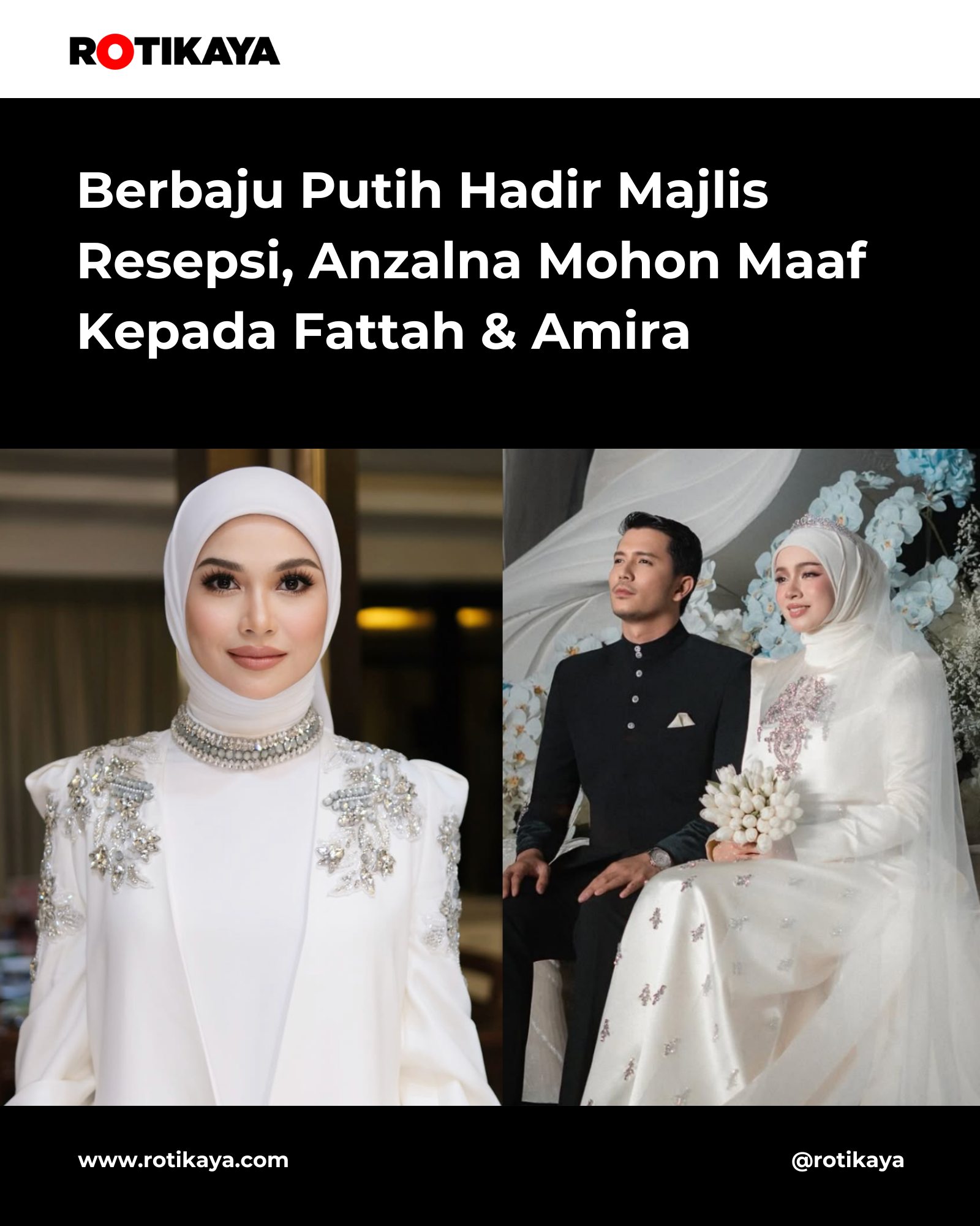 ROTIKAYA - Anzalna kata terus tak berani nak naik pelamin jumpa ...