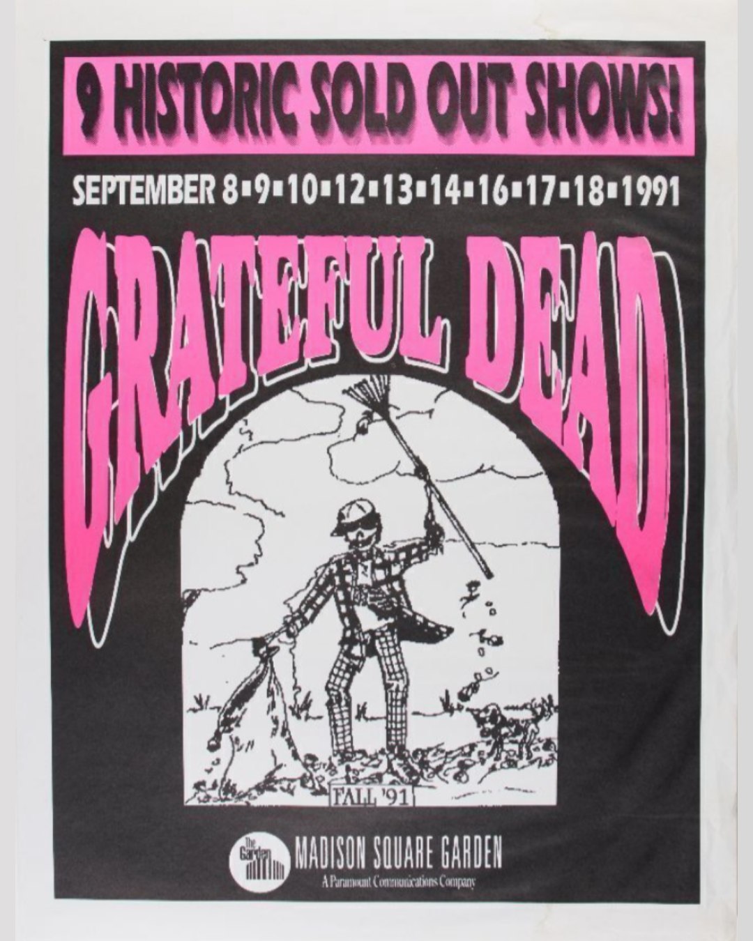 Original 1971 Grateful Dead poster for sale