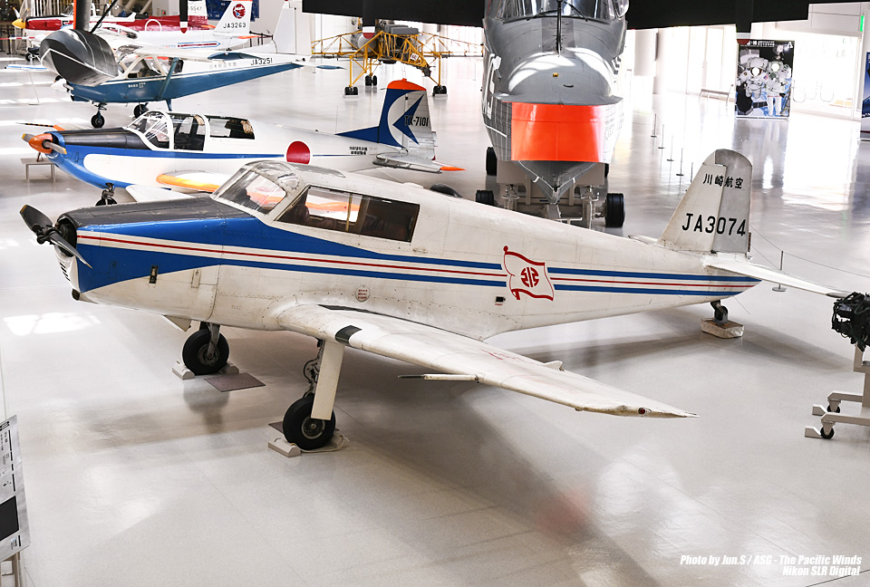 Fuji FA-200 Aero Subaru Aircraft at the Museum of Aeronautical