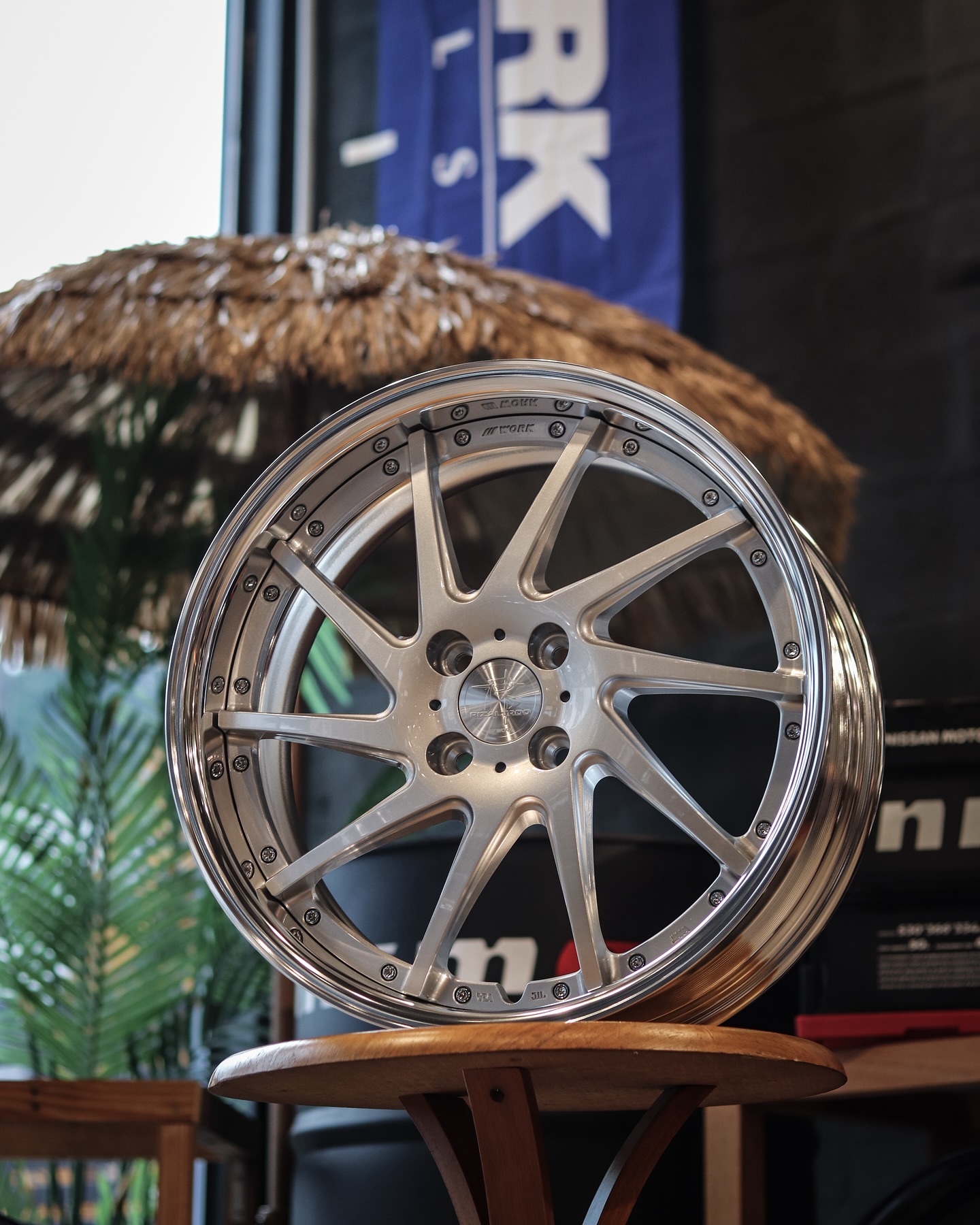 On rack now, the Work Rizaltado Spoke TT in Light Grayish Silver