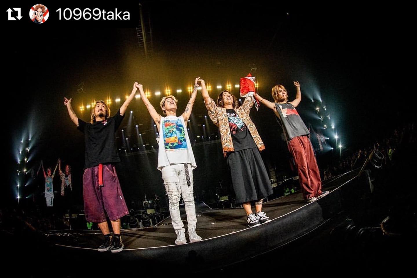 Thank you so much for wearing FAGASSENT? Mr.TAKA from ONEOKROCK 
