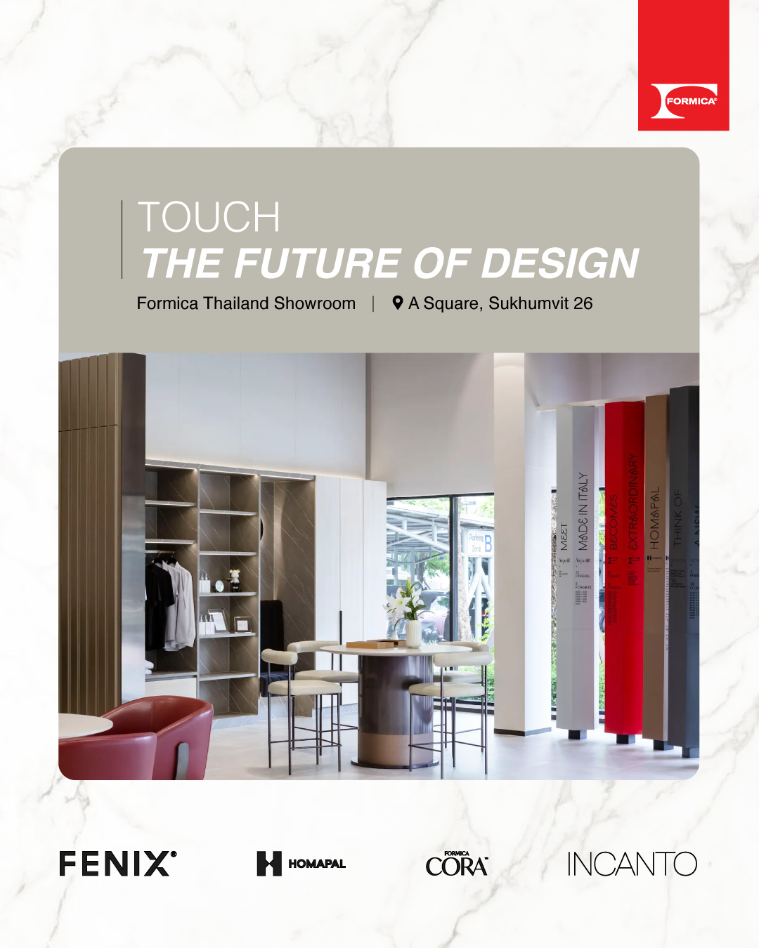 Formica ASEAN - Touch the Future of Design at the... | Facebook