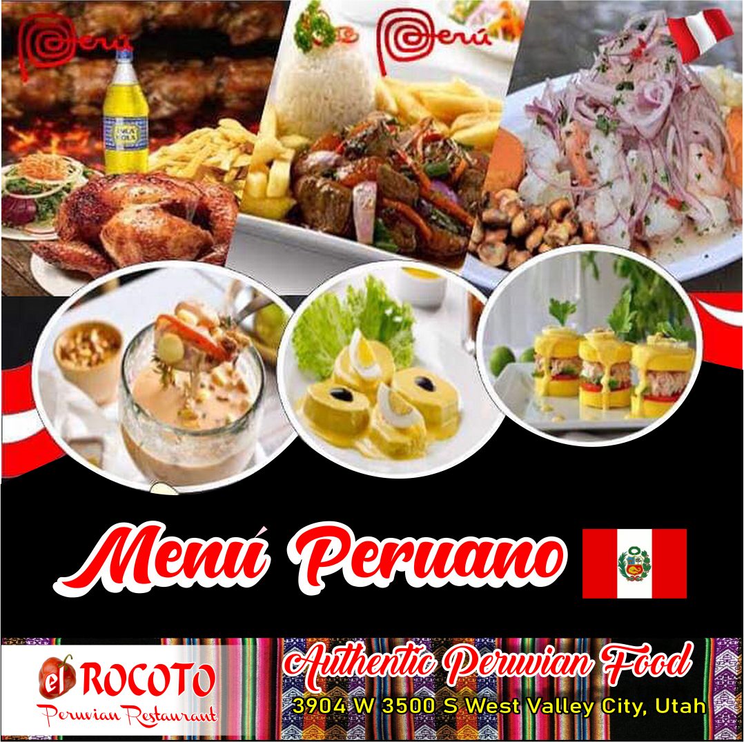 🇵🇪 MENÚ PERUANO🇵🇪 🇵🇪AUTHENTIC... - El Rocoto Restaurant
