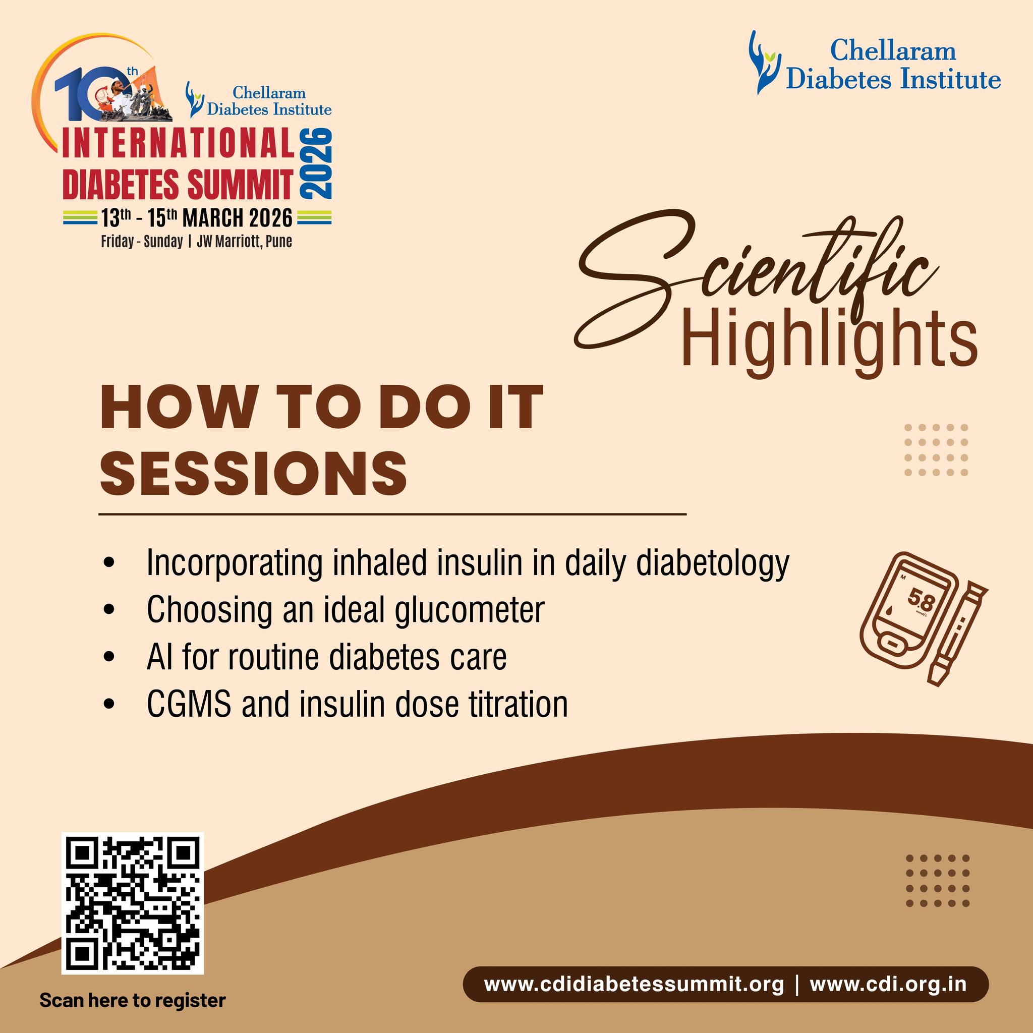 Chellaram Diabetes Institute -International Diabetes Summit added a new ...