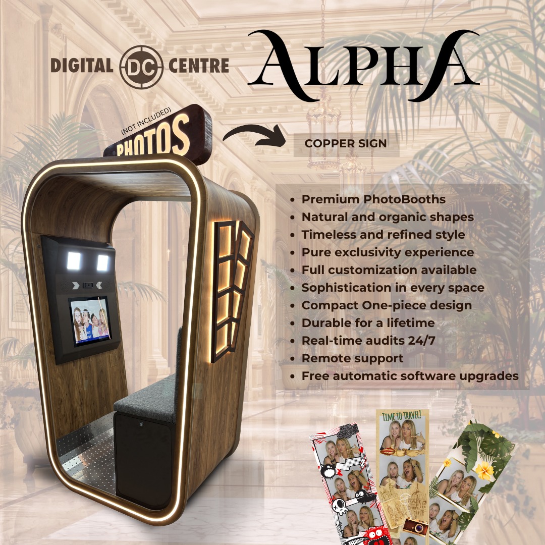 Introducing ALPHA - Our new... - Digital Centre PhotoBooths | Facebook