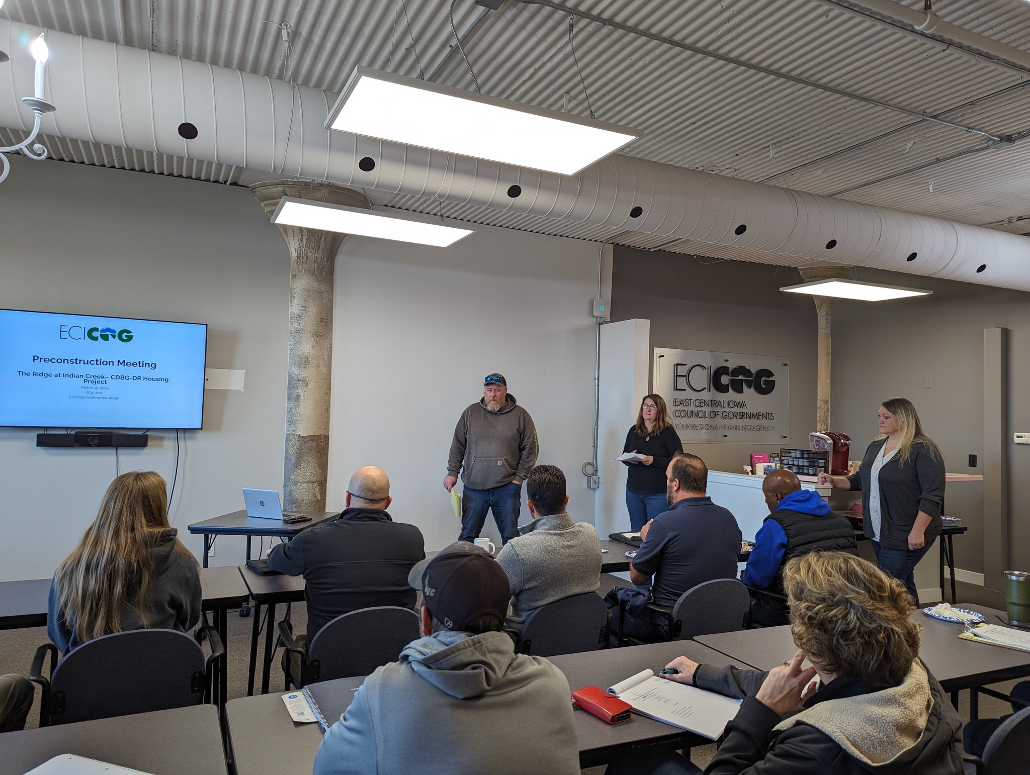 East - Last week, ECICOG hosted a pre-construction meeting for The ...
