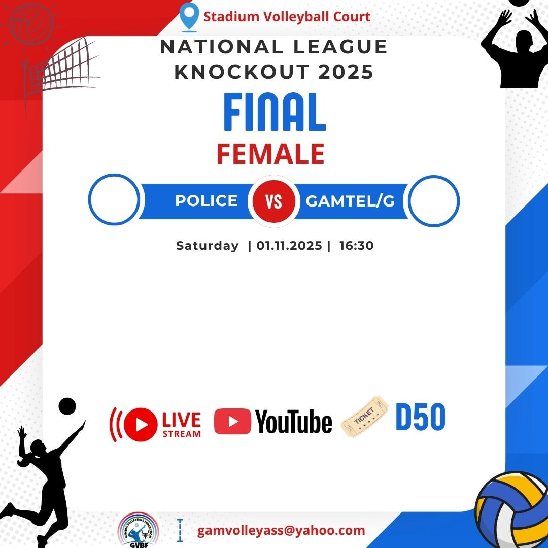🏐 THE FINAL SHOWDOWN... - Gambia Volleyball Federation - GVBF | Facebook