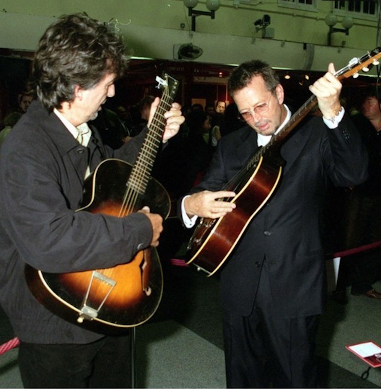 June 24, 1999, Eric Clapton auctioned off 100 guitars to benefit