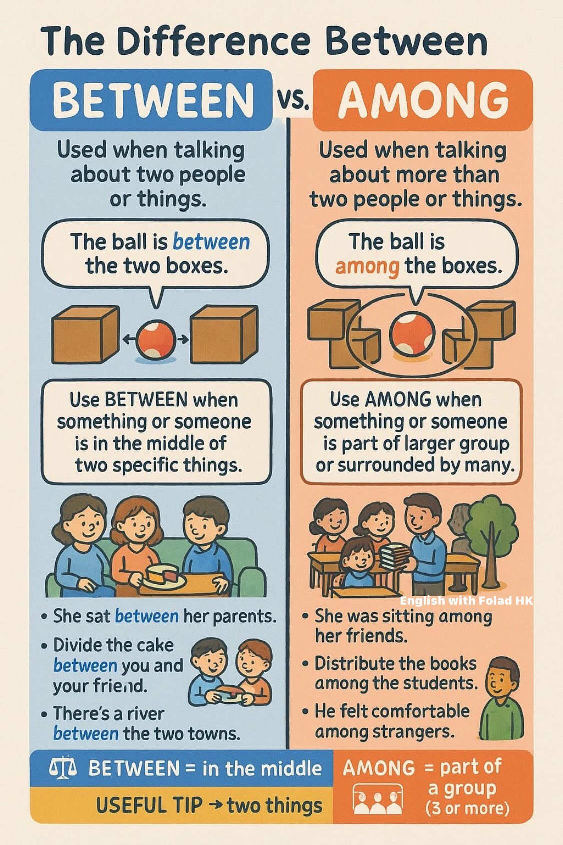 English Vocabulary | Note the differences | Facebook