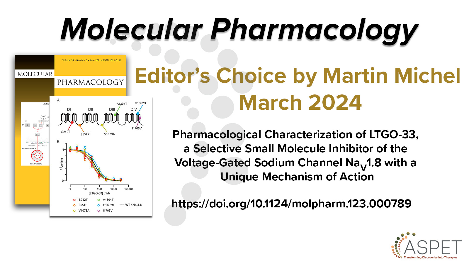 Latigo Biotherapeutics reports an inhibitor of Nav1.8 channels