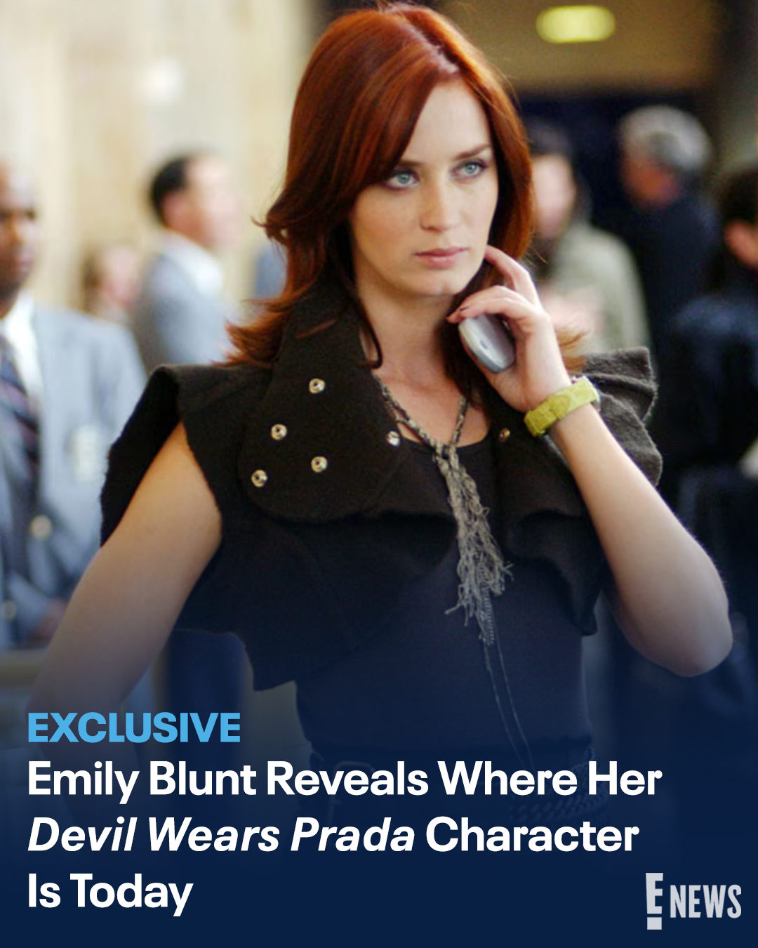 E! - 🔗: eonli.ne/3WugPHs Emily Blunt has a groundbreaking idea about ...