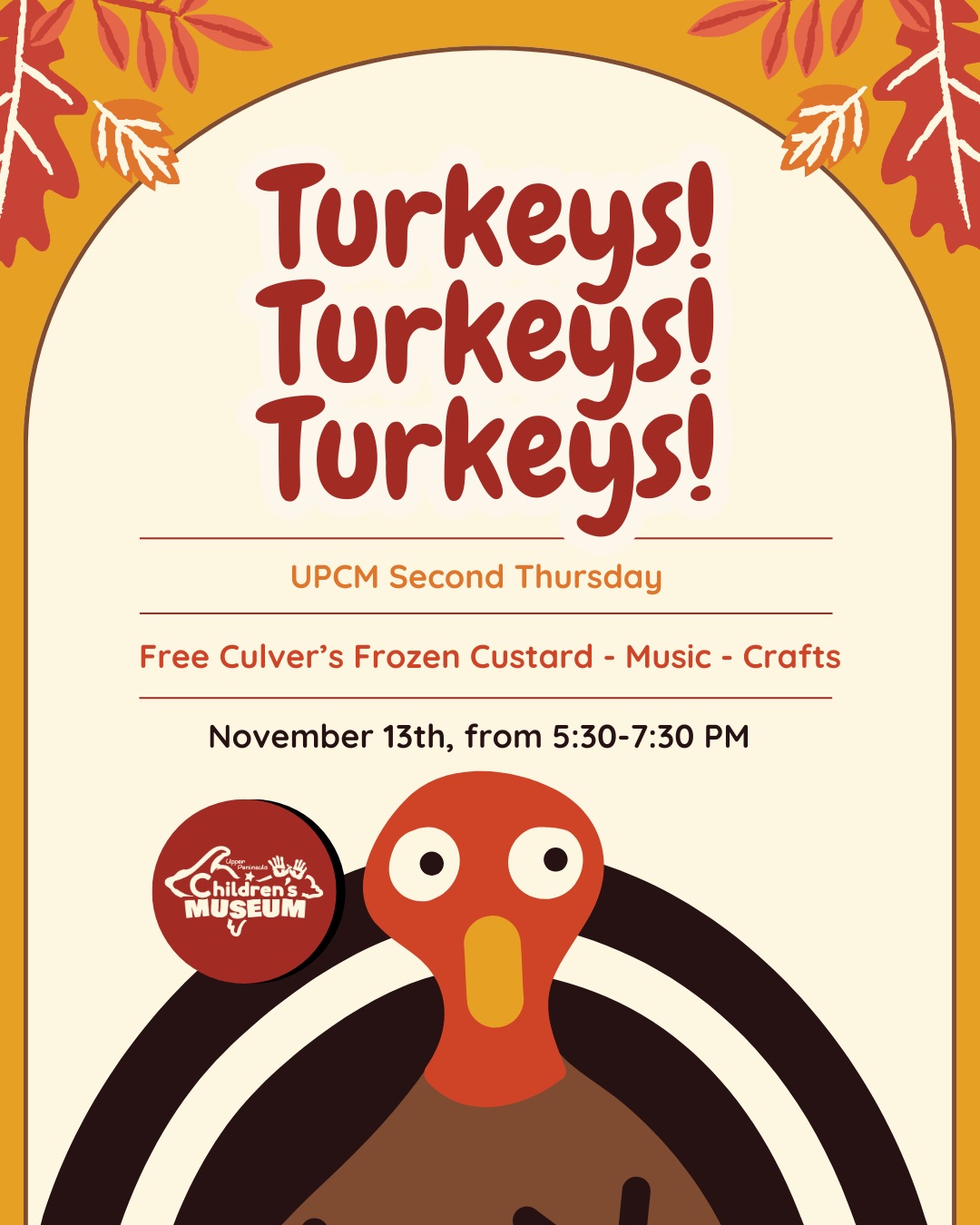 Second Thursday Creativity Series:Turkeys! Turkeys! Turkeys!