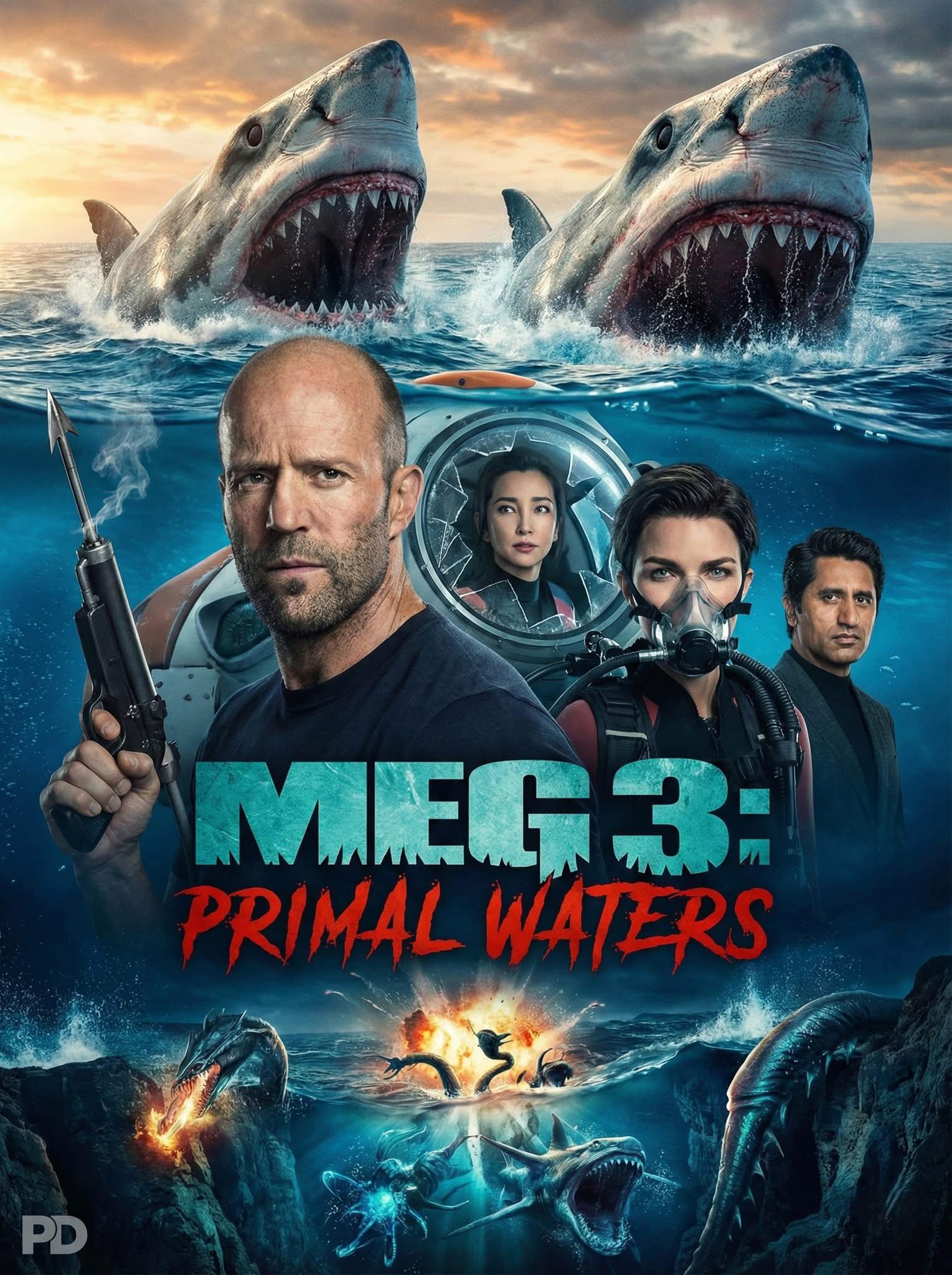 Global - 🎬 MEG 3: PRIMAL WATERS 🌊 Jason Statham | Li Bingbing | Ruby ...