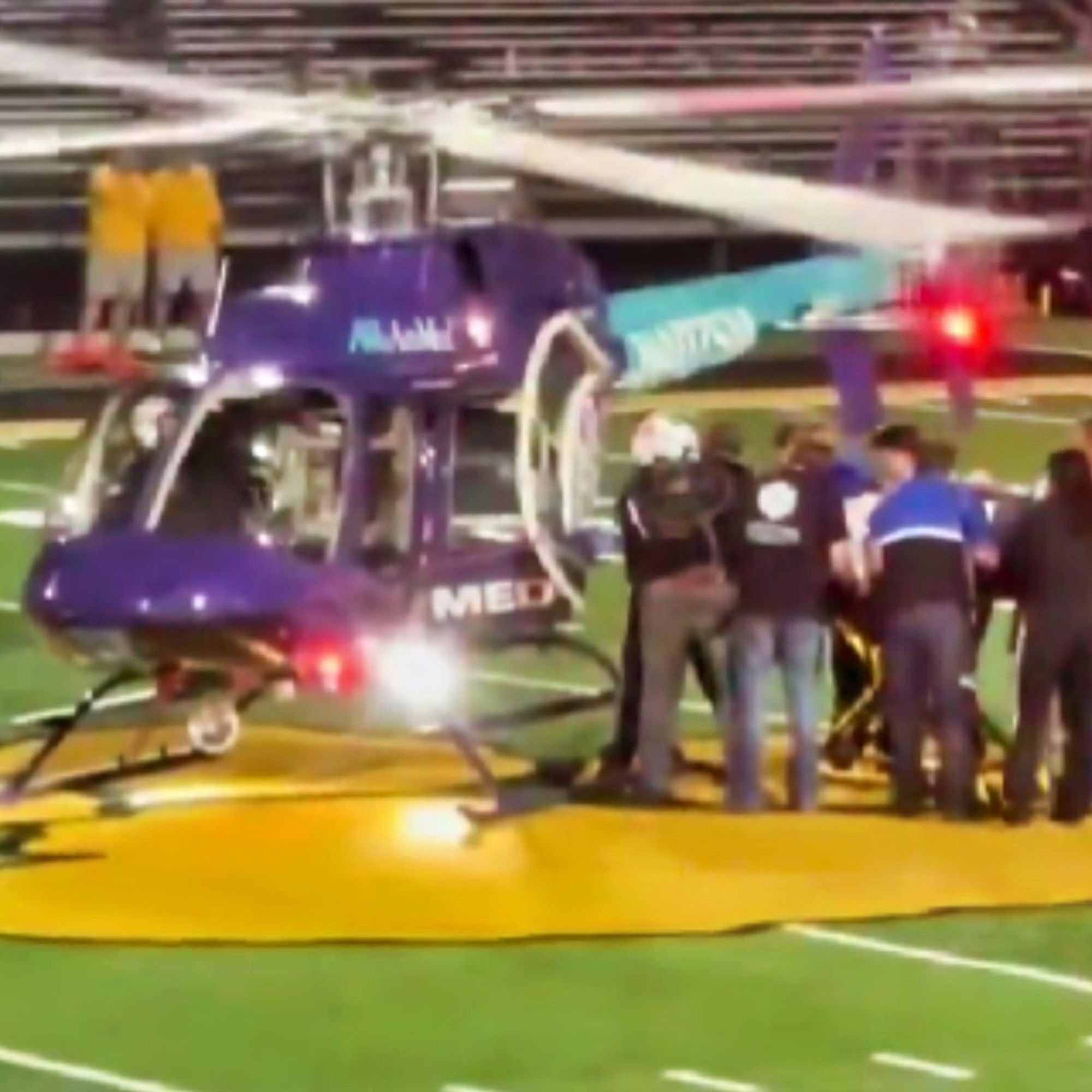 NFL Memes - High School Football Player Airlifted To... | Facebook