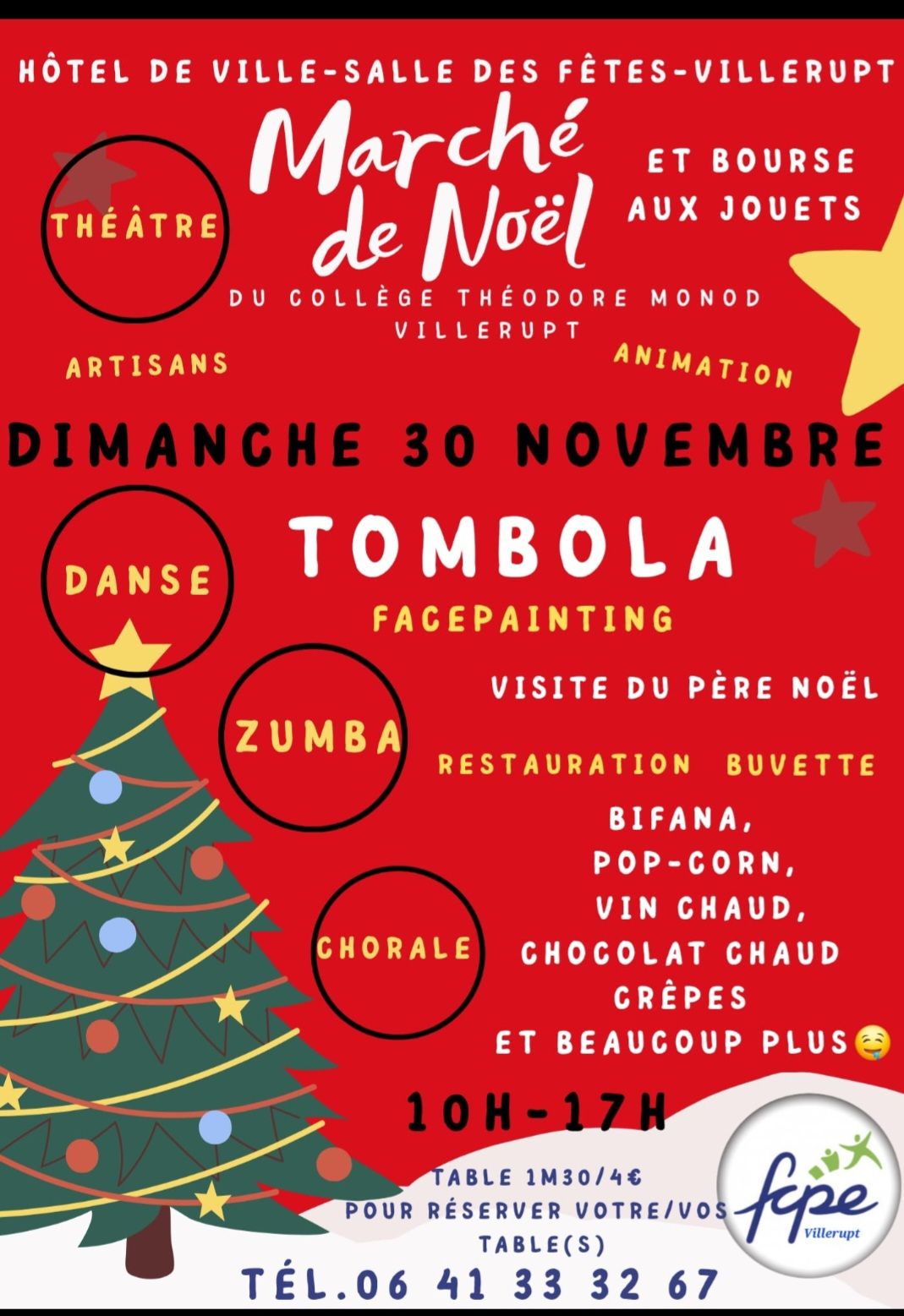 Marché de Noël et bourse aux jouets