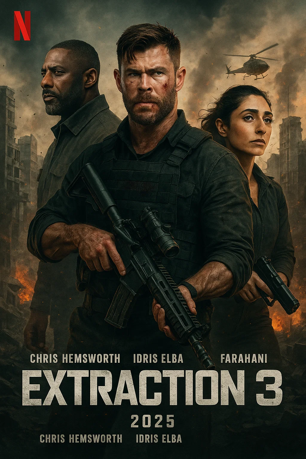 Pro - 🎬 Extraction 3 (2025) – Chris Hemsworth In Extraction 3, Tyler ...