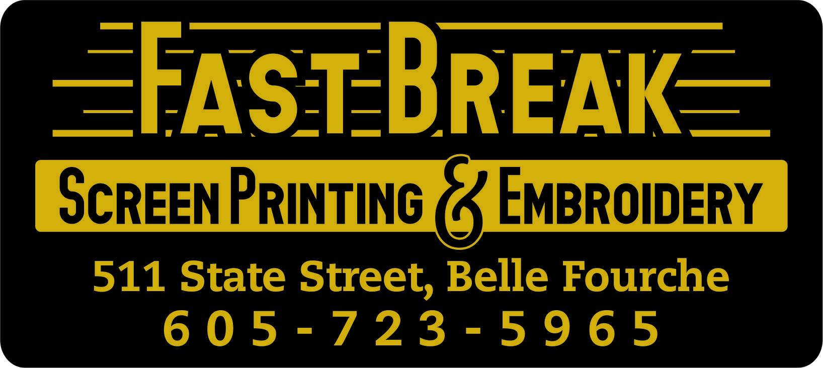 Fast Break Screen Printing & Embroidery | Belle Fourche SD