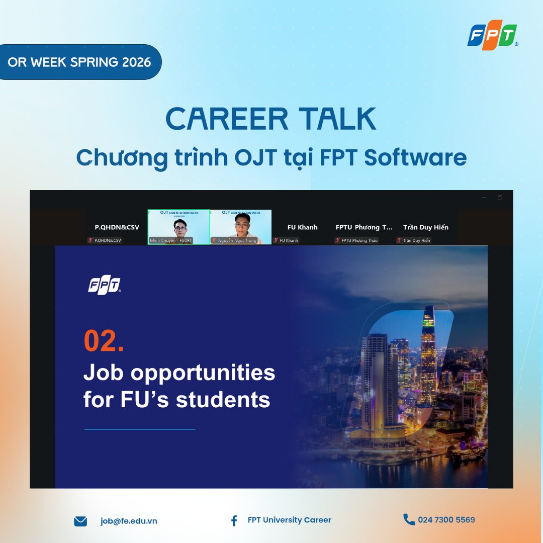 FPT University Career added a new... - FPT University Career