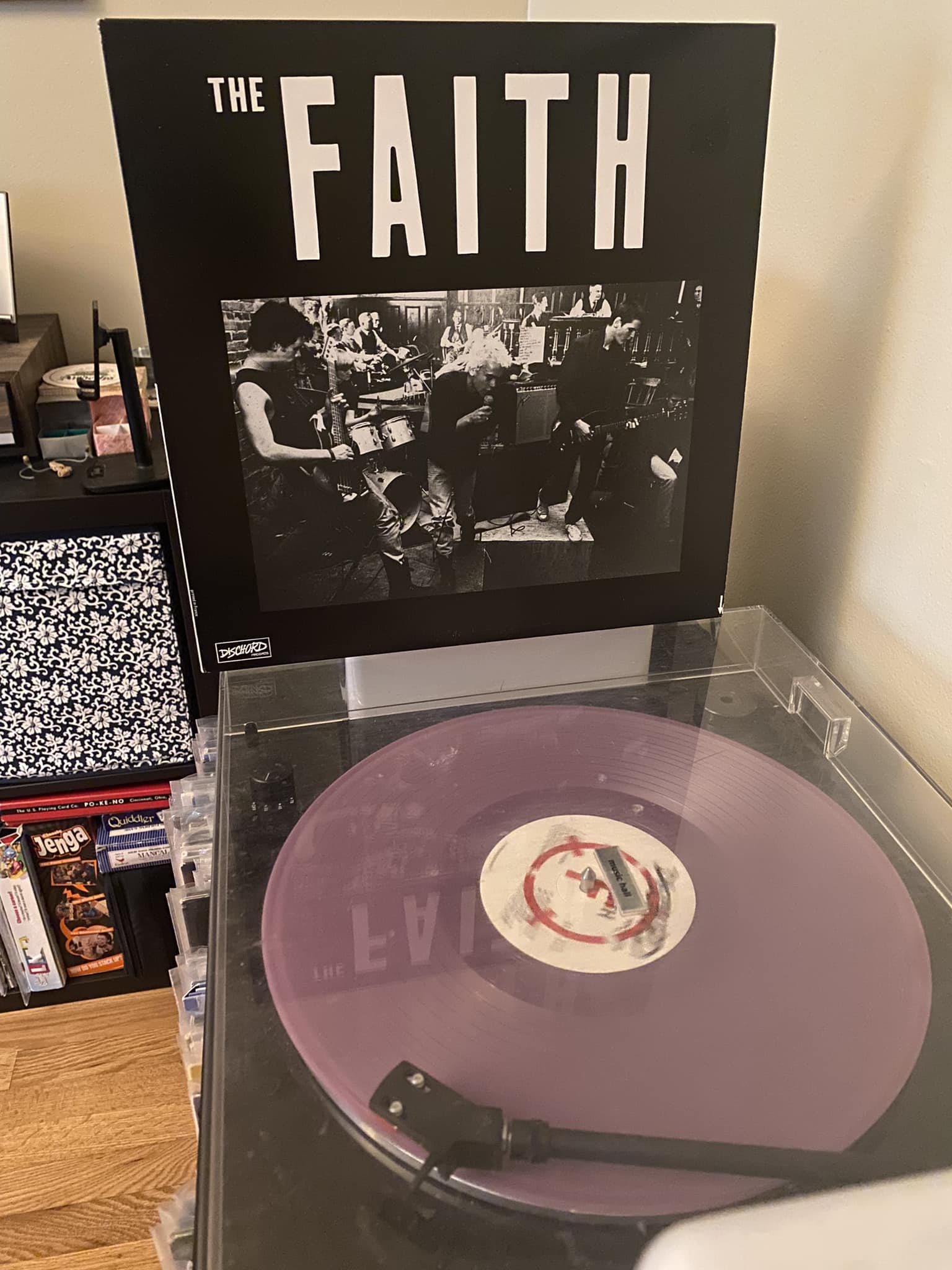 Faith and Void split LP on Dischord Records