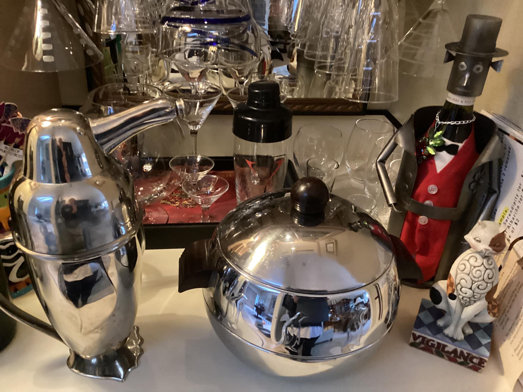 Restoration hardware polar bear drink skaker