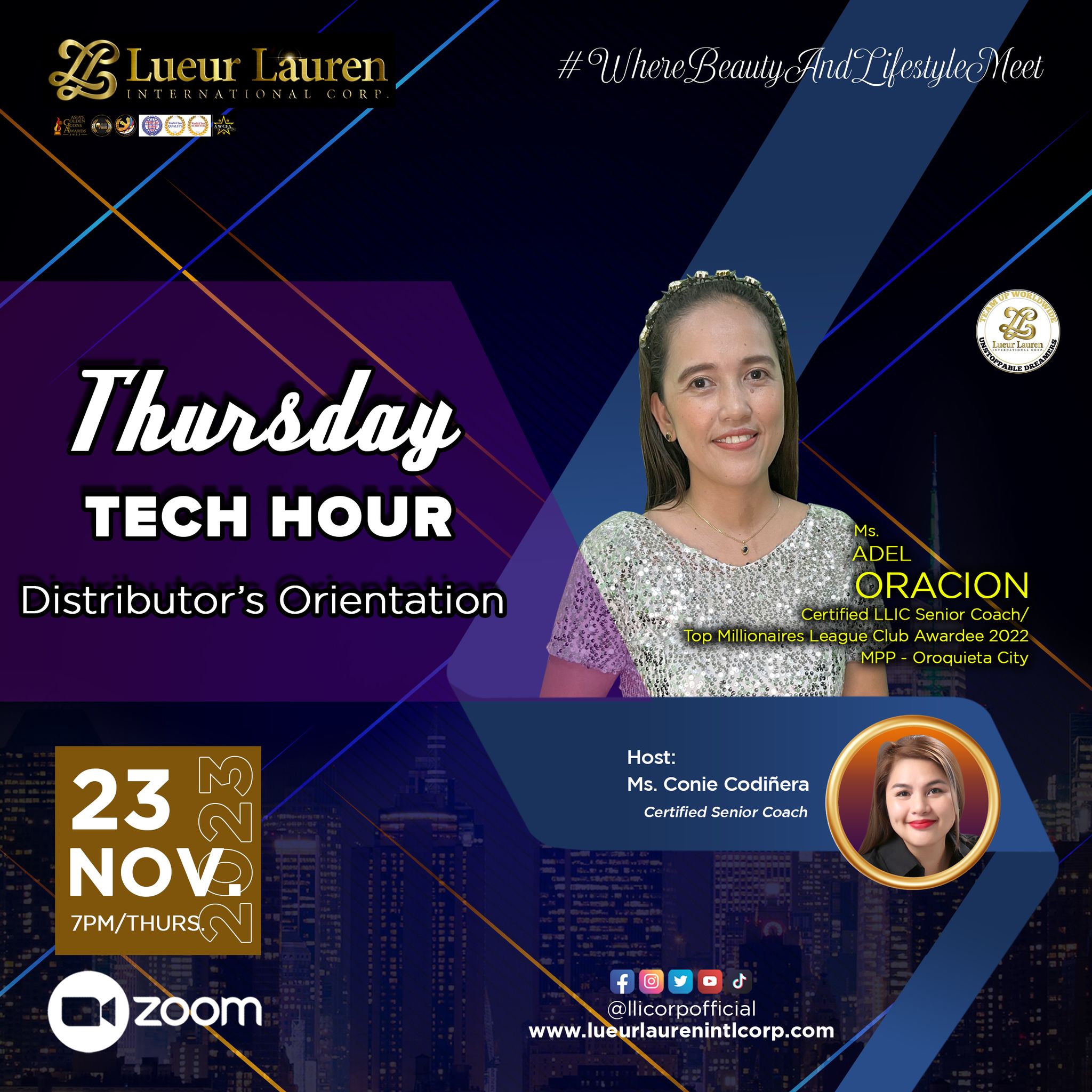 Greetings, Lueur Lauren family! We are inviting everyone to attend our ...