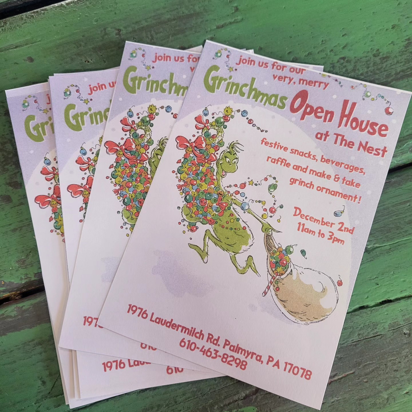 Grinchmas Open House Dec.... - The Nest at Farmstead Vintage