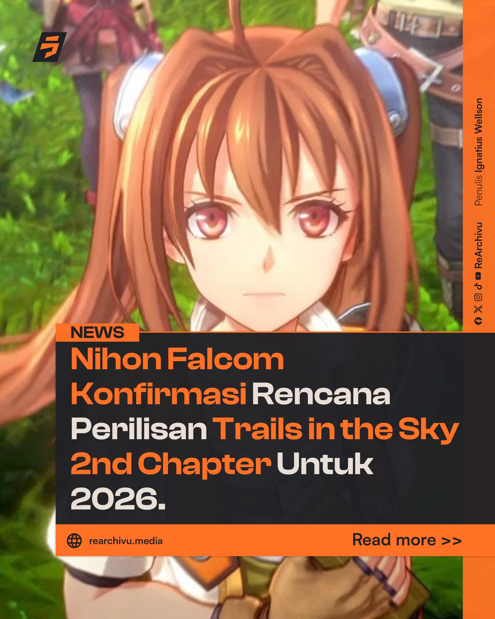 Libro Cronache Ufficiali Nihon Falcom 30° Anniversario - Edizione Giapponese