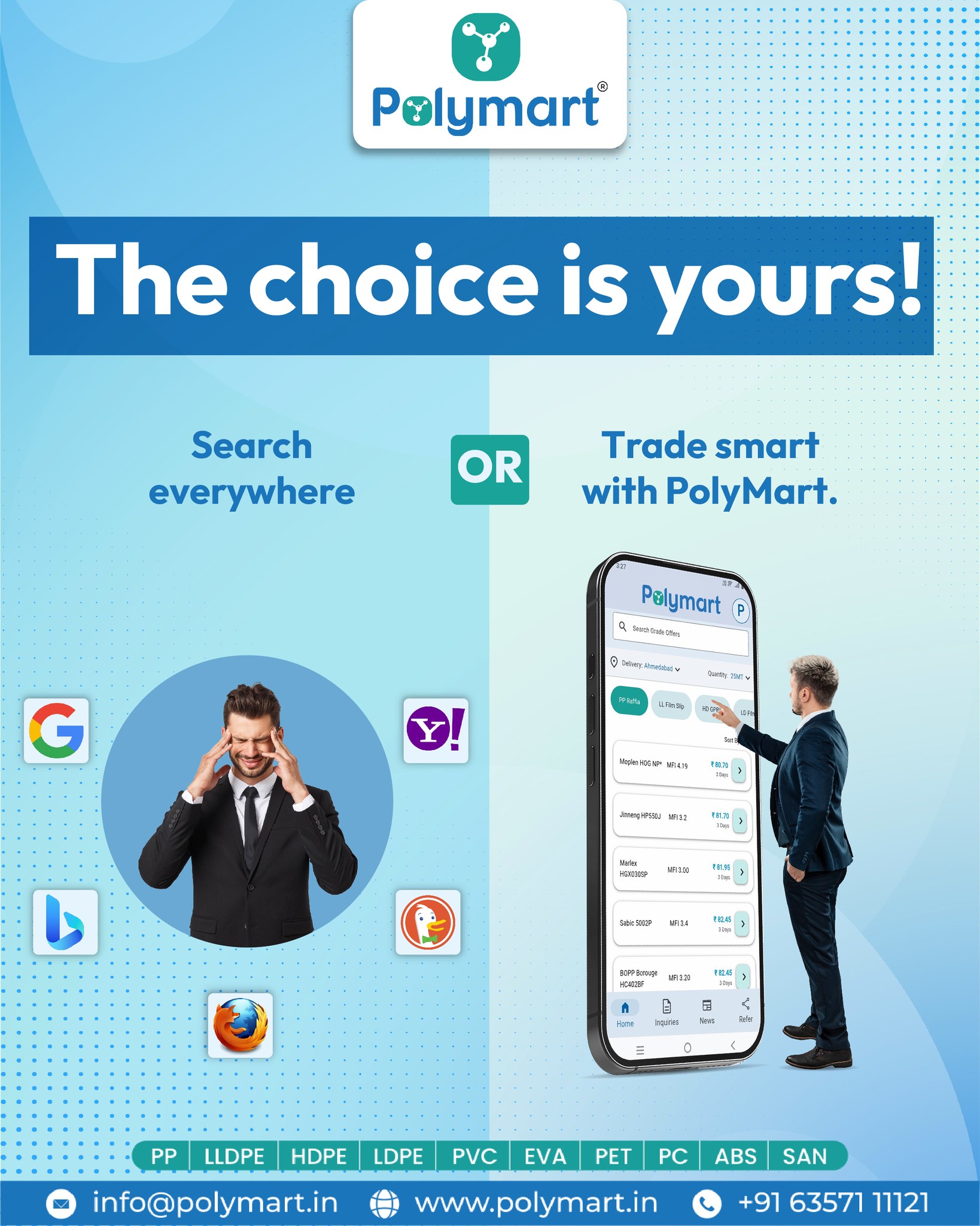 PolyMart - 😫 Tired of jumping from one search engine to... | Facebook