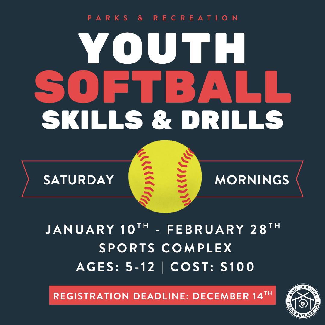Babcock - Parks & Recreation invites kids to join our Youth Softball ...
