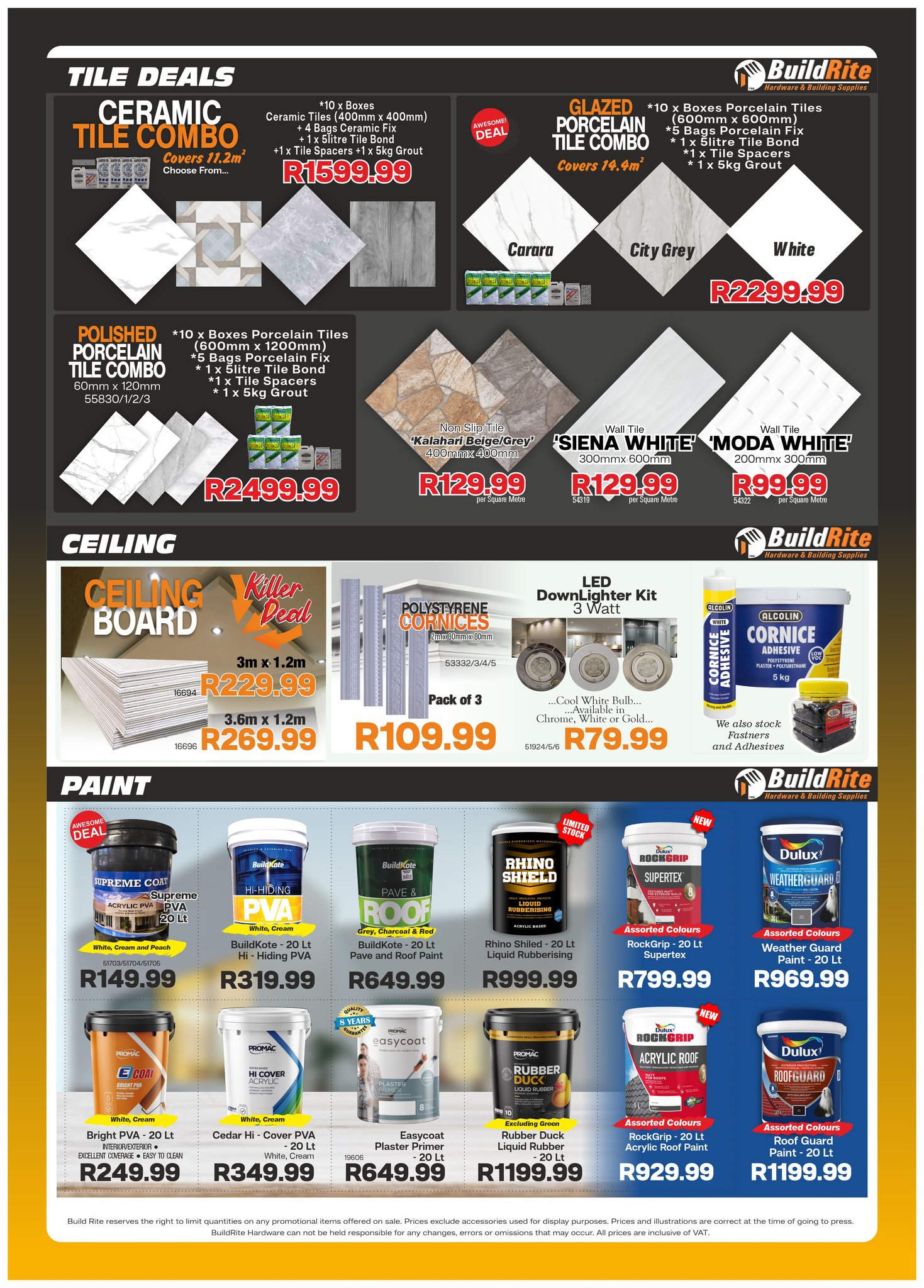 Build Rite Hardware October Sale is... - Build Rite Hardware