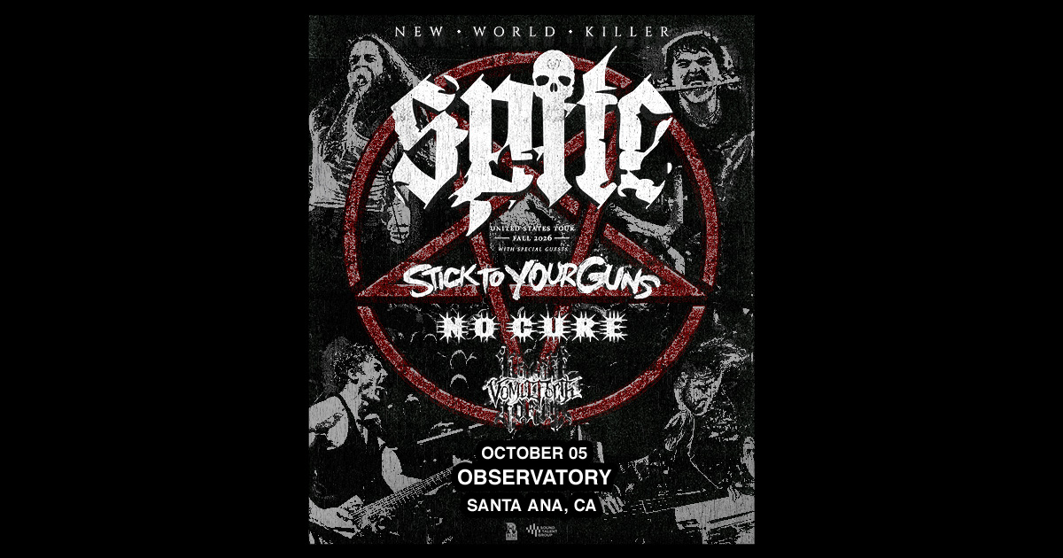 Vomit Forth — The Observatory Orange County, 2026-10-05