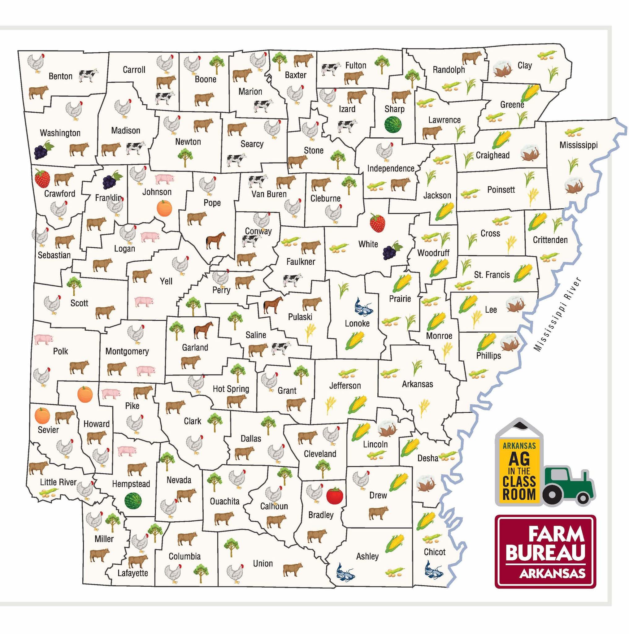 Where is agriculture in... - Arkansas Ag in the Classroom | Facebook