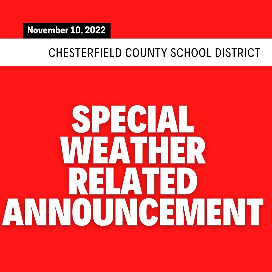 In an effort to keep... - Chesterfield County School District | Facebook