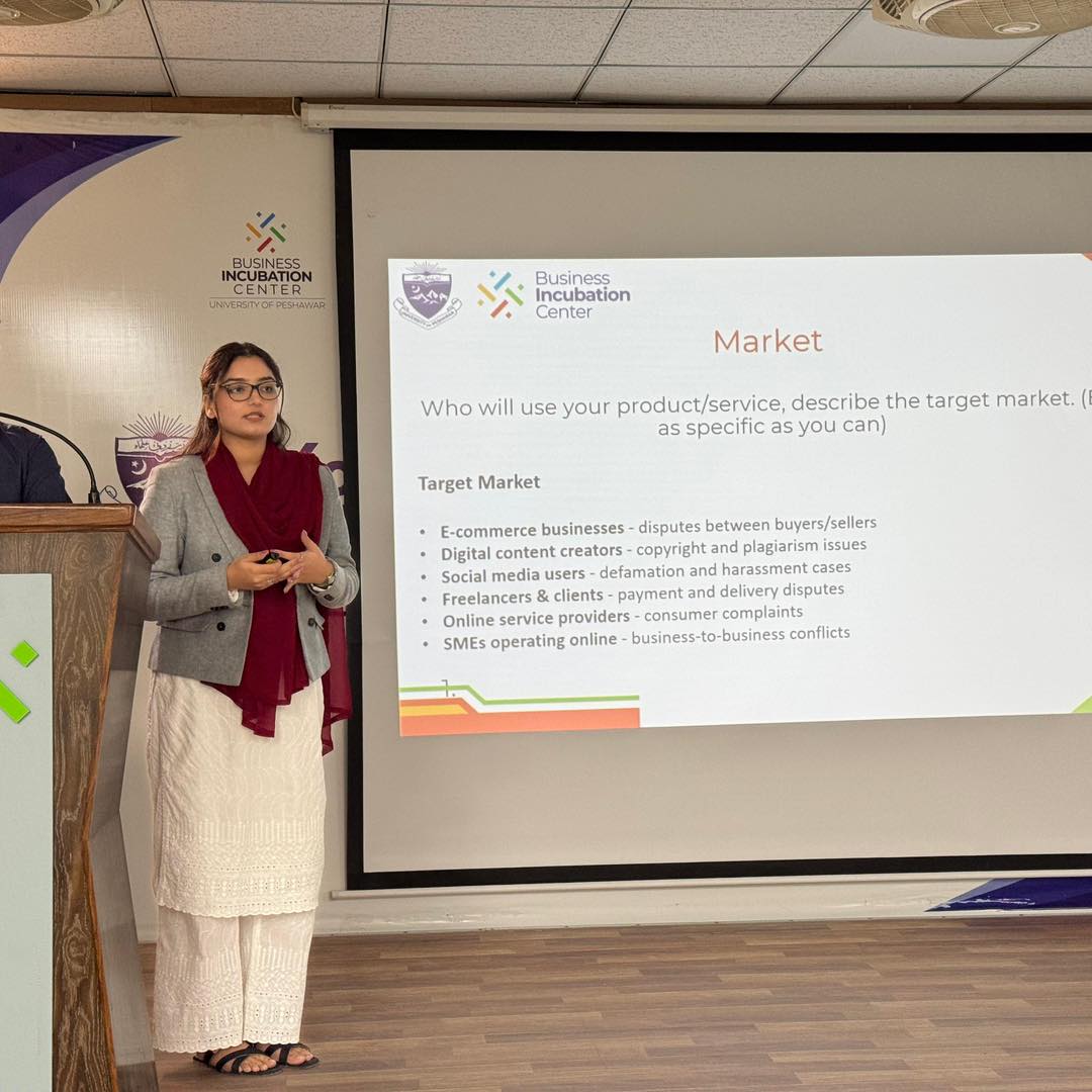Cohort-2 Pitching Continues at... - University of Peshawar | Facebook
