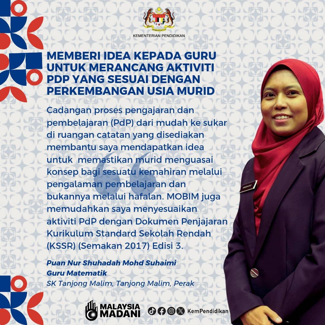 Modul Bimbingan (MOBIM)... - Bahagian Pembangunan Kurikulum | Facebook